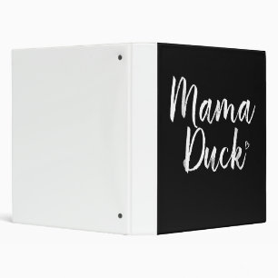 Classeur Mama Duck, Cute Duck, Mors Day, Cadeaux Maman