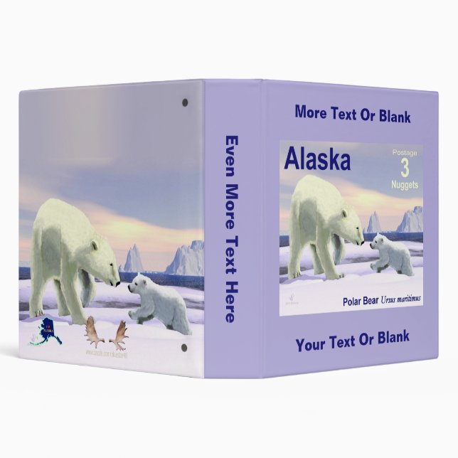Classeur Mama Nez Best - Alaska Postage (Arrière-plan)