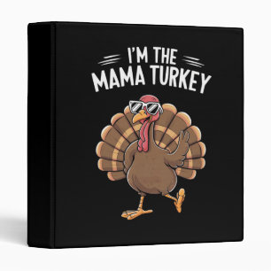 Classeur Maman dinde groupe de famille assorti Thanksgiving