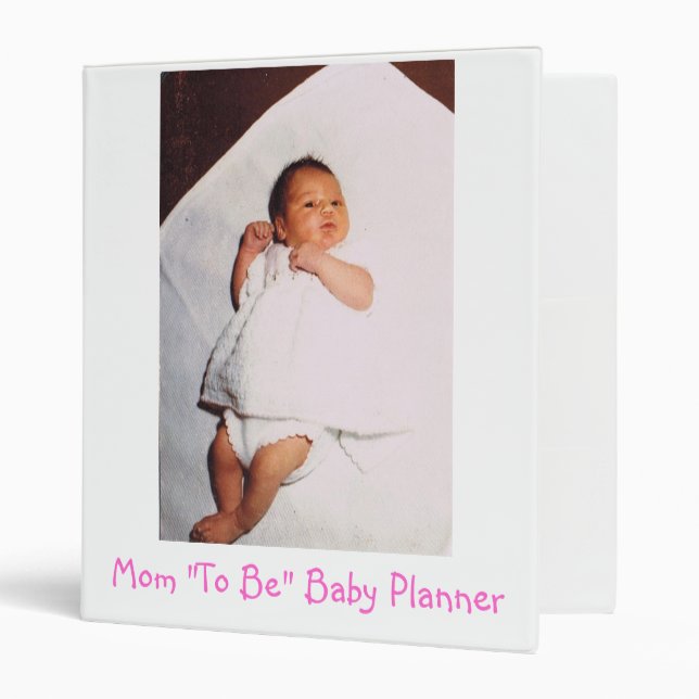 Classeur Maman "Être" Baby Planner (Devant/intérieur)