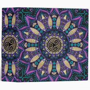 Classeur Mandala de Triskele de Celtic