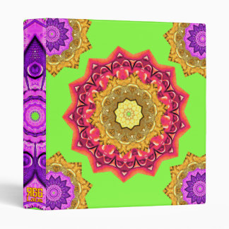 Classeur Mandala Magic Grenade Or & Lotus