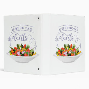 Classeur Mangez plus de plantes frais motivation salade let