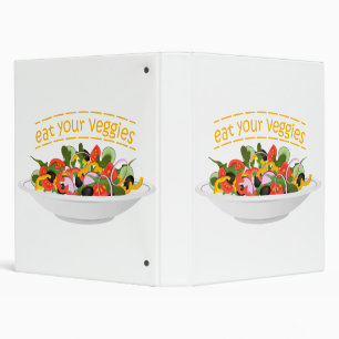 Classeur Mangez vos Légumes Citer salade fraîche mélange bo