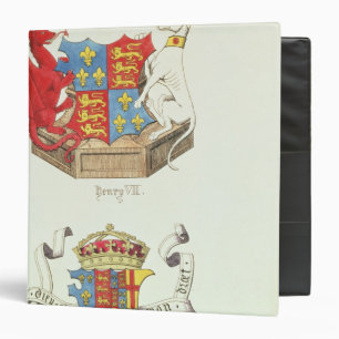 Classeur Manteaux des bras de Henry VII et d'Elizabeth de