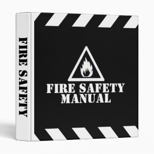 Classeur Manuel de sécurité incendie noir