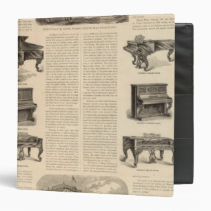 Classeur Manufacture de piano Steinway and Sons