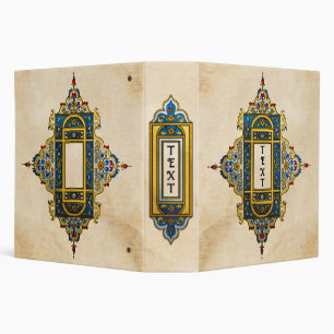 Classeur Manuscrit lumineux arabe
