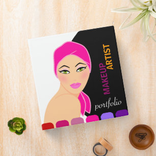 Classeur Maquillage Artiste Portefeuille Beauté 1,5 Pouce