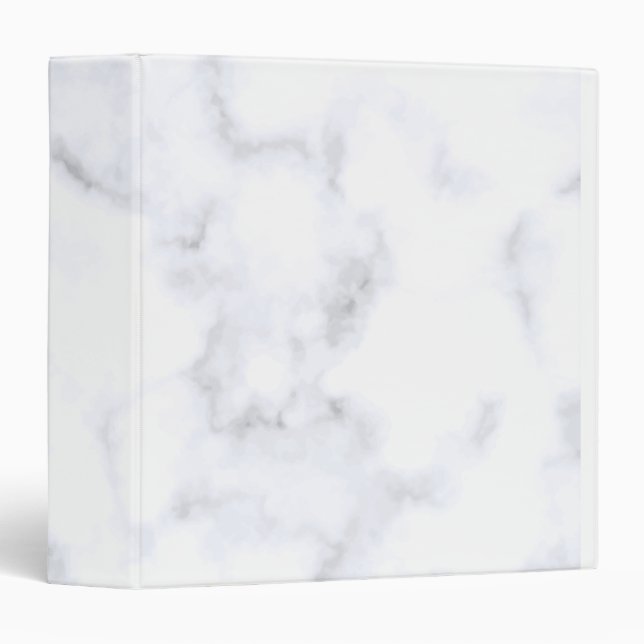 Classeur Marbre blanc (Devant/Côté)