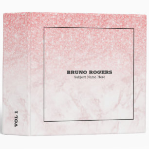 Classeur Marbre rose et or rose à l'ombre
