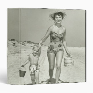 Classeur Marche de mère et de fils