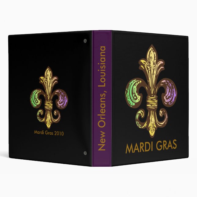 Classeur Mardi Fleur de Gras (Arrière-plan)