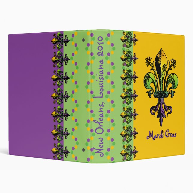 Classeur Mardi gras antique Fleur (Arrière-plan)
