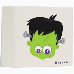 Classeur Mare Green Frankenstein Monster face Halloween