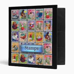 Classeur Mare Japon Année Motif de timbre animal