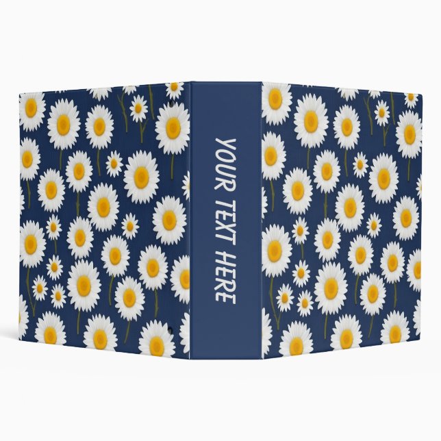 Classeur Marguerites Blanches Jolies (Arrière-plan)