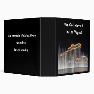 Classeur Mariage à Las Vega Album !