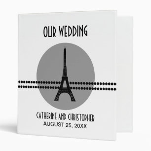 Classeur Mariage de  de Dots Parisiens, Gris