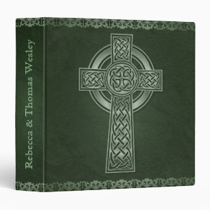 Classeur Mariage de la croix celte irlandaise