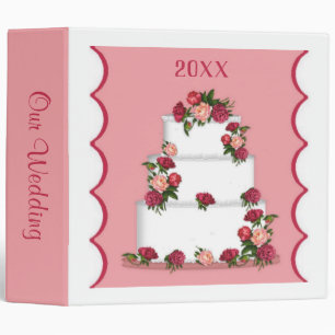 Classeur mariage de l'album photo Cake