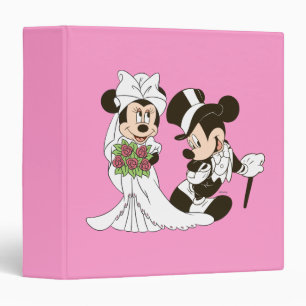 Classeur Mariage de Mickey Mouse et Minnie