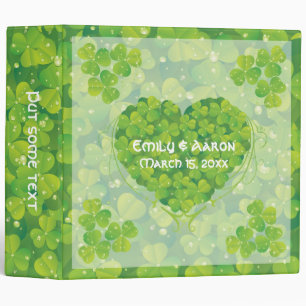 Classeur Mariage de trèfle irlandais St. Patrick's Day clas