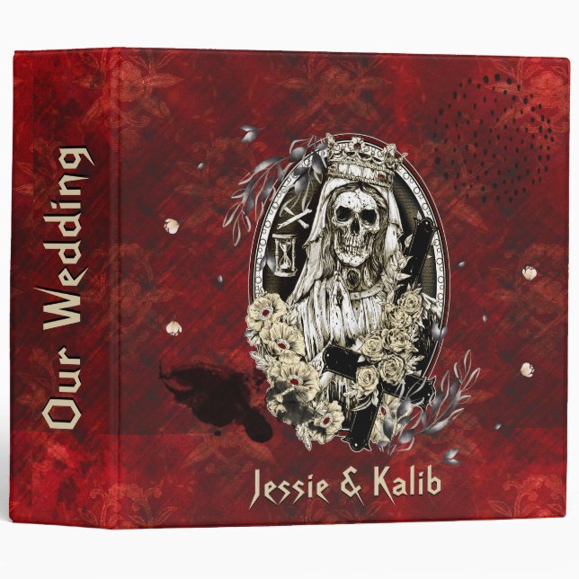 Classeur Mariage Goth mariée de Septa en détresse (Devant/Côté)