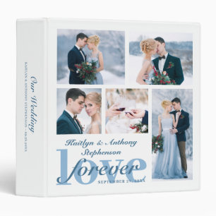 Classeur Mariage LOVE FOREVER Photo Collage Couleur personn