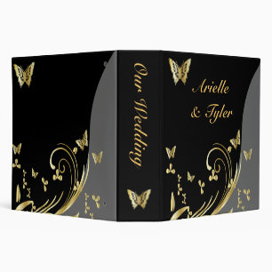 Classeur Mariage papillon - Organisateur