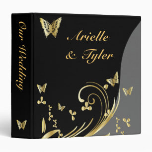 Classeur Mariage papillon - Organisateur - 1,5 po
