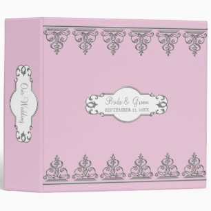 Classeur Mariage Photo ou Scrapbook Cercle baroque de torse