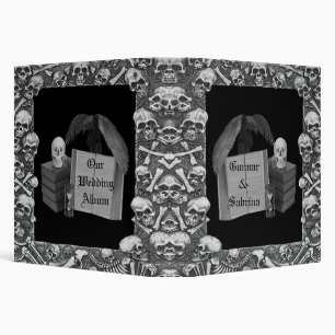 Classeur Mariage Romance noir et blanc de Spellbook de