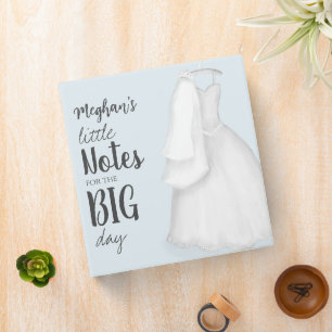 Classeur Mariée moderne Élégante Vintage Mignonne robe Mari