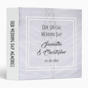 Classeur Mariées blanches habillent mariage