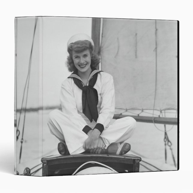 Classeur Marin de femme (Devant/Côté)