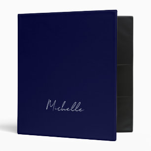 Classeur Marine Bleu Couleur Plaque Moderne Nom Propre Call