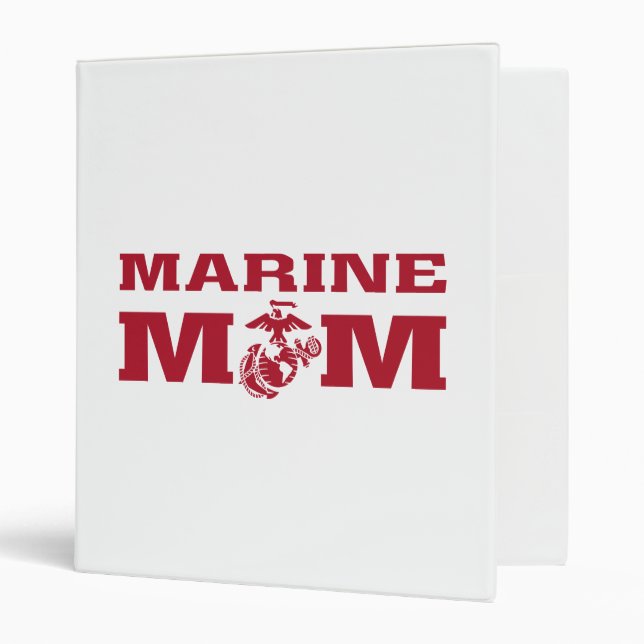 Classeur Marine Maman (Devant/intérieur)