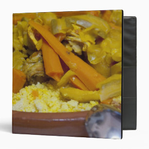 Classeur Maroc, Tétouan. Repas traditionnel marocain de
