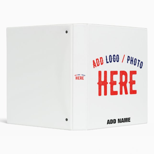 CLASSEUR MARQUE BLANCHE MODERNE ET PERSONNALISABLE VÉRIFIÉE (Arrière-plan)