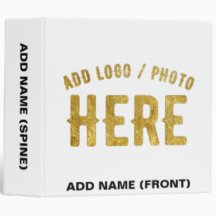 CLASSEUR MARQUE BLANCHE VERIFIEE PERSONNALISABLE MODERNE ET