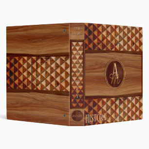 Classeur Marqueterie et sculpture sur bois personnalisables
