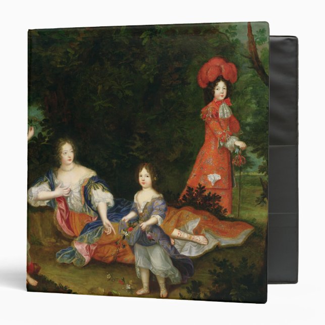 Classeur Marquise de Montespan (Devant/Intérieur)