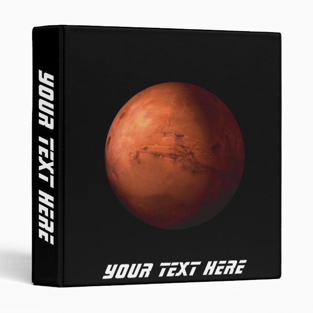 Classeur Mars (Devant/Côté)