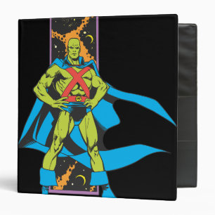Classeur Martian Manhunter & fond spatial