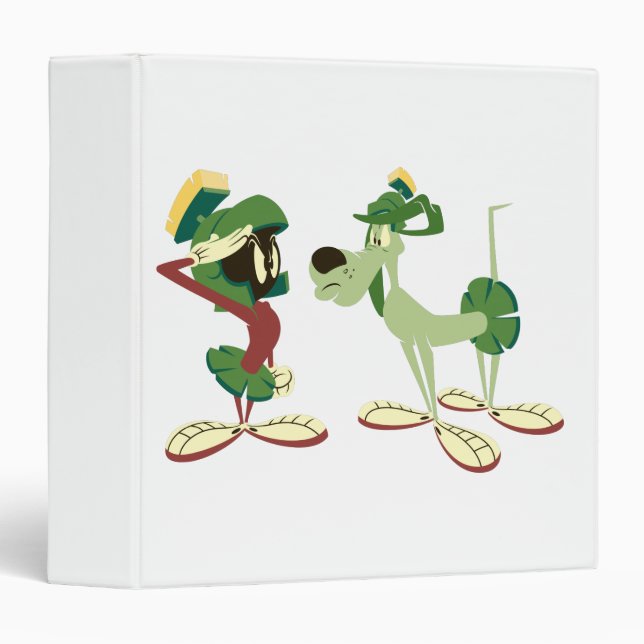 Classeur MARVIN LE MARTIAN™ et K-9 (Devant/Côté)
