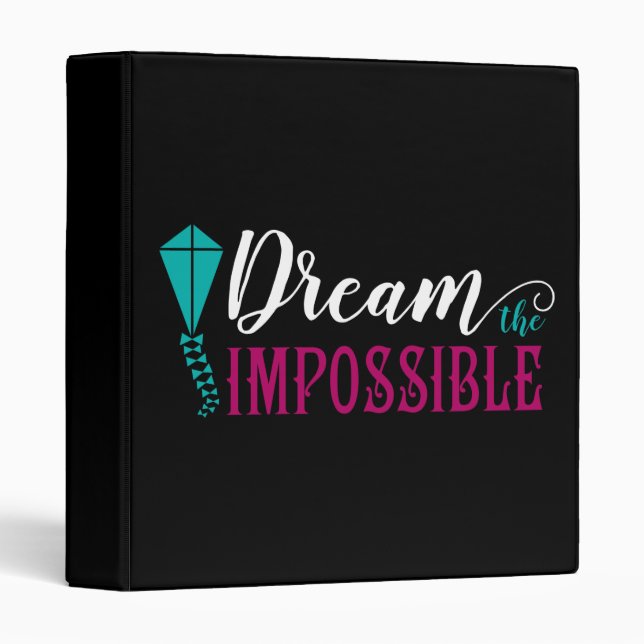Classeur Mary Poppins | Rêver l'impossible (Devant/Côté)