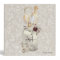 Mason rustique Jar Monogramme Floral Cuisine Recet