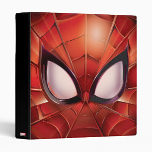 Classeur Masque à motif de toile de Spider-Man
