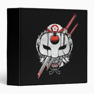 Classeur Masque du peloton Katana de suicide et art de